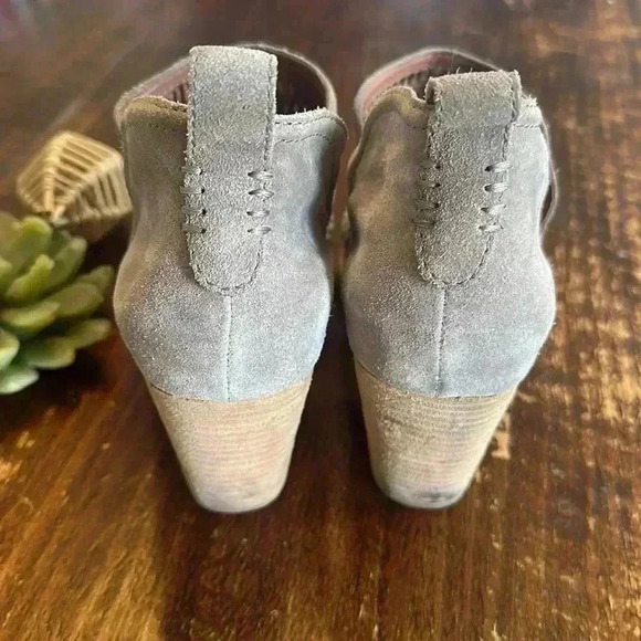 Jeffrey Campbell | Perforated Suede Ankle Booties - Picture 6 of 8